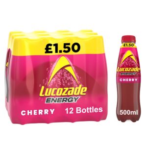 Lucozade Energy Cherry PMP £1.50 500ml