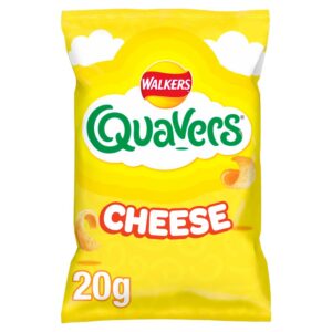Walkers Quavers Cheese Snacks Crisps 20g