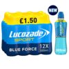 Lucozade Sport Caribbean Blue Force PMP £1.50 500ml