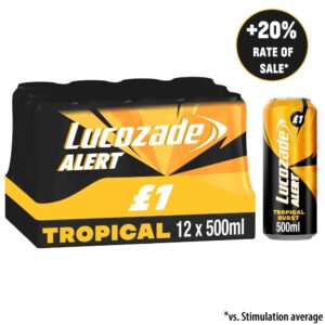 Lucozade Alert Tropical Burst 500ml
