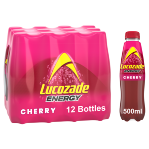 Lucozade Energy Cherry 500ml