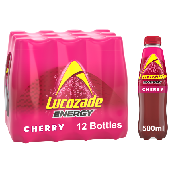 Lucozade Energy Cherry 500ml