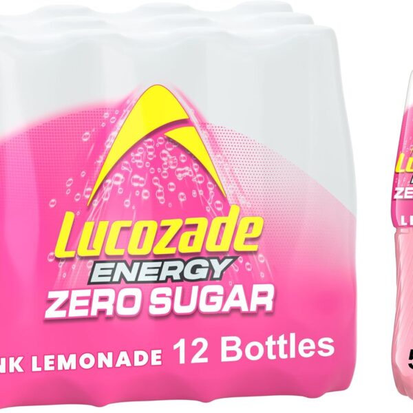 Lucozade Zero Pink Lemonade 500ml