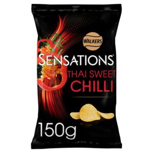 Walkers Sensations Thai Sweet Chilli Sharing Crisps 150g