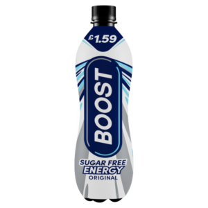Boost Energy Sugar Free PM £1.59 1 Litre