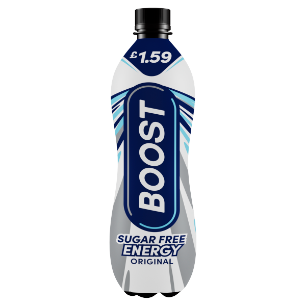 Boost Energy Sugar Free PM £1.59 1 Litre
