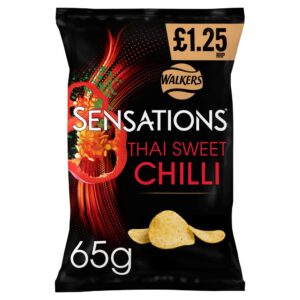 Walkers Sensations Thai Sweet Chilli Crisps £1.25 RRP PMP 65g