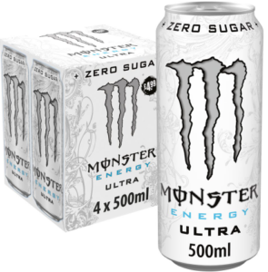 Monster Energy Drink Ultra Zero Sugar 4 x 500ml PM £4.99