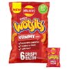 Wotsits Crispy Bacon Multipack Chickpea Crisps 6x12g