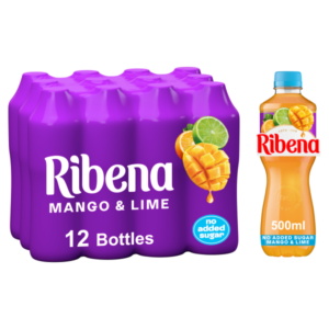 Ribena Mango And Lime Juice Drink No Added Sugar 500ml