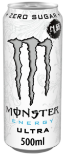 Monster Energy Drink Ultra Zero Sugar 500ml PM £1.55