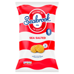 Seabrook Sea Salted The Original Crinkle Cut 6 x 25g