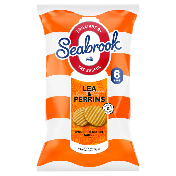 Seabrook Worcestershire Sauce Flavour 6 x 25g