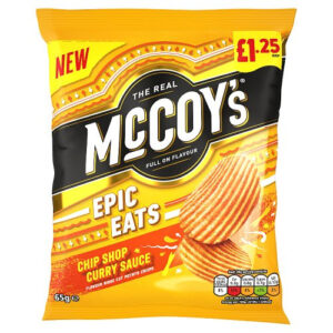 McCoys Epic Eats Chip Shop Curry Pm £1.25 65g