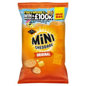 Jacob's Mini Cheddars Original Snacks Grab Bag 45g
