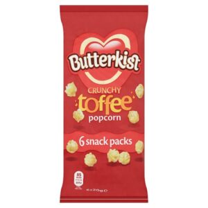 Butterkist Crunchy Toffee Popcorn 6 Pack