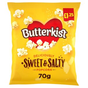 Butterkist Sweet & Salty Popcorn 70g, £1.25 PMP