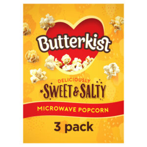 Butterkist Sweet & Salty Microwave Popcorn 3 x 60g