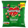 Butterkist Hazelnut Chocolate Toffee Popcorn PMP £1.25 70g