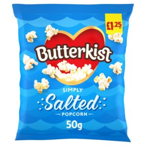 Butterkist Simply Salted Popcorn 50g, £1.25 PMP