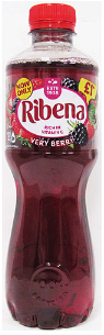 Ribena Very Berry PM £1.00 500ml