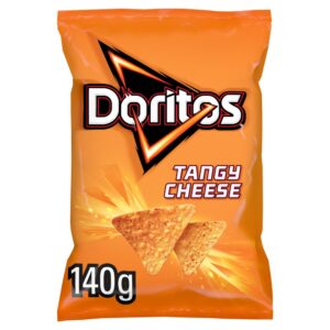 Doritos Tangy Cheese Tortilla Chips Sharing Bag Crisps 140g
