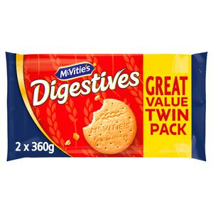 McVitie's Digestives The Original 2x360g