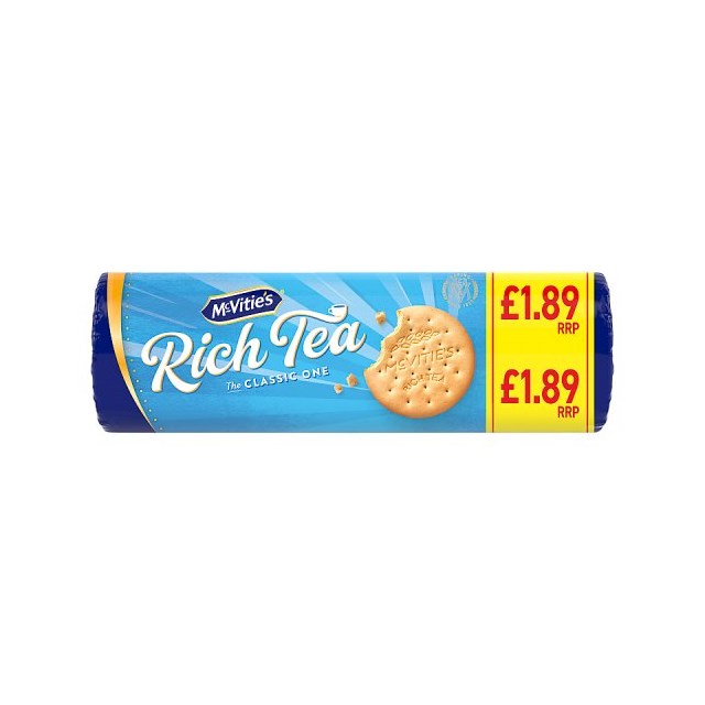 McVitie's Rich Tea Classic Biscuits 300g PMP £1.89