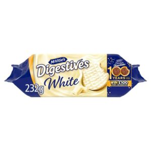 McVitie's Digestives White Chocolate 232g
