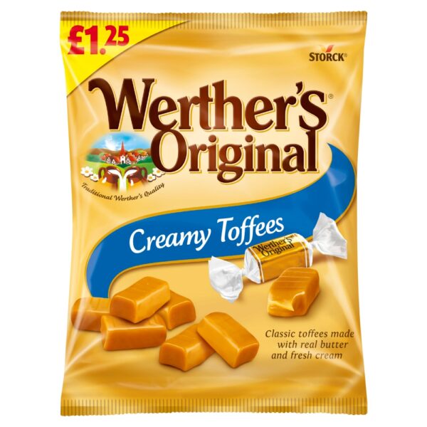 Werther'S Original Creamy Toffees PM £1.25 110G