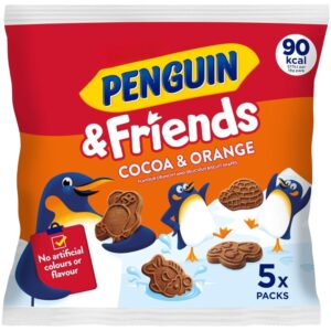 McVities Penguin & Friends Cocoa & Orange 5x20g