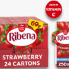 Ribena Strawberry Light Juice Drink PMP 69p 250ml