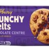 Cadbury Crunchy Melts Chocolate Centre Chocolate Chip Cookies 156g