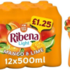 Ribena Mango & Lime PM £1.25 500ml