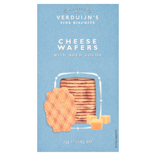 Verdijn's Cheese Wafers 75G