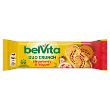 Belvita Breakfast Duo Crunch Strawberry Yogurt Biscuits 50.6g
