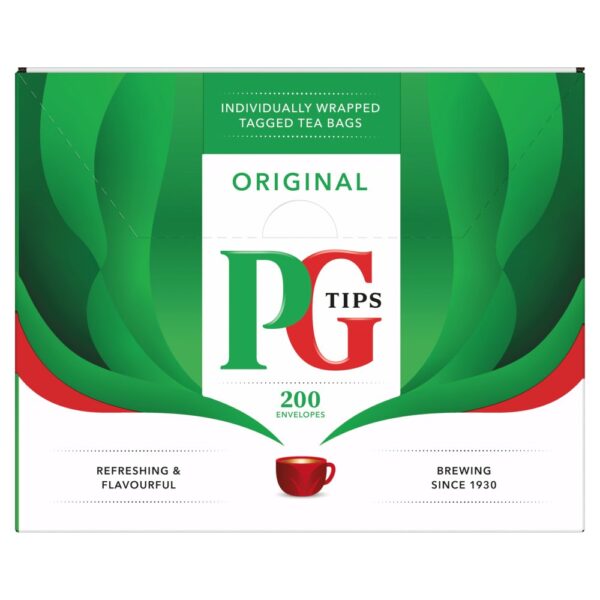 PG Tips Original 200 Envelopes 400g