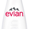 Evian Still Natural Mineral Water Glass Bottle 750ml