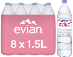 Evian Still Natural Mineral Water 1.5L