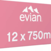 Evian Still Natural Mineral Water 12 x 750ml