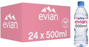 Evian Still Natural Mineral Water 24 x 50cl
