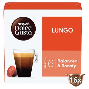 Nescafe Dolce Gusto Lungo 16 Coffee Pods 89.6G