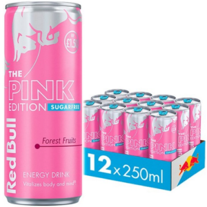 Red Bull Sugar Free Pink PM £1.50 250ml
