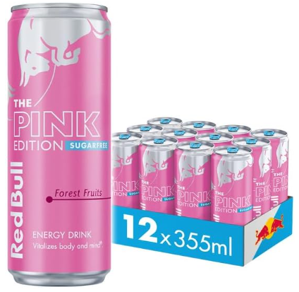 Red Bull Pink Edition Sugar Free 355ml