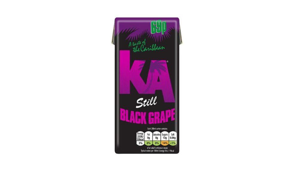 Ka Still Black Grape PM 69P 288ml