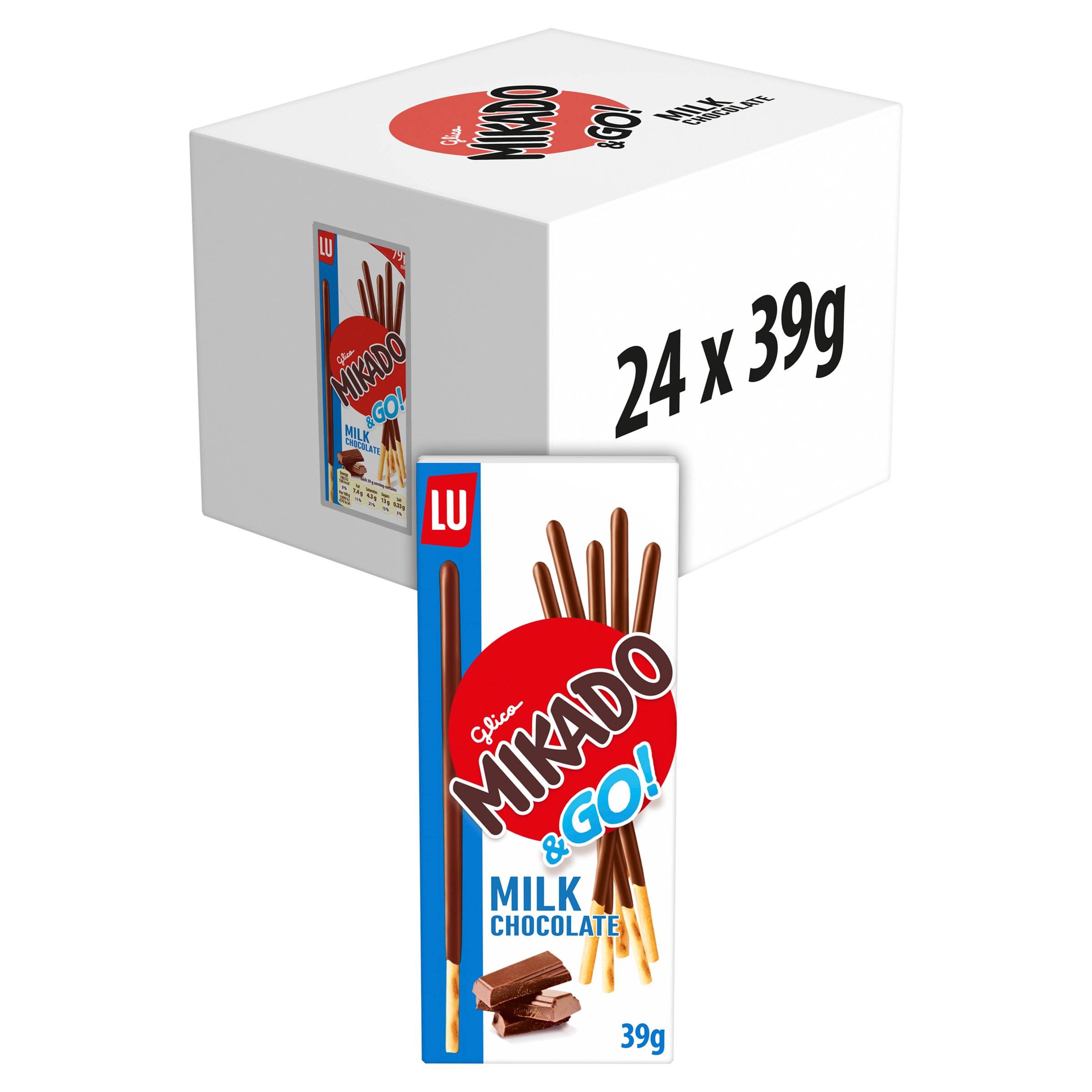 Mikado Milk Chocolate Biscuits 39g