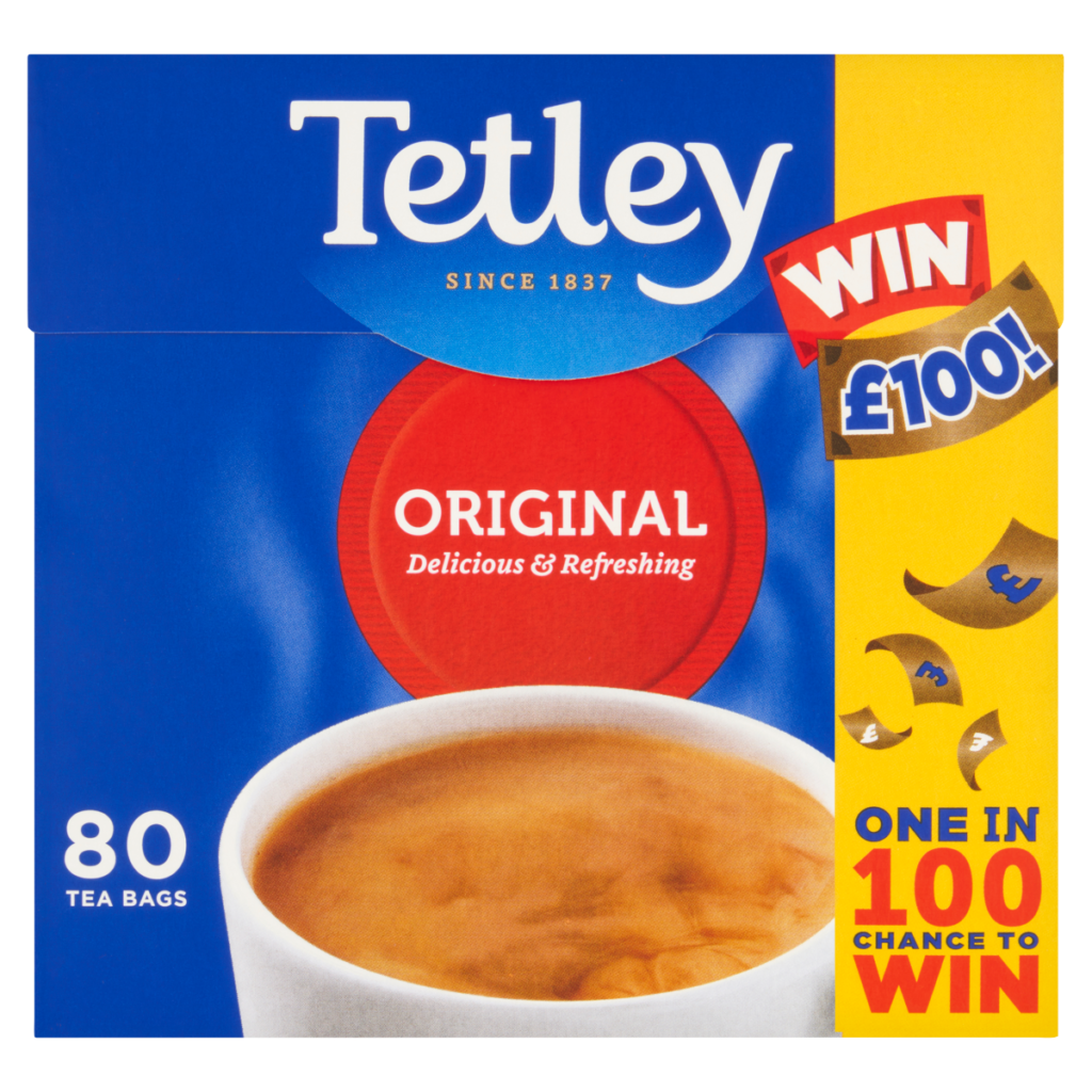 Tetley 80 Original Tea Bags 250g