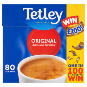 Tetley 80 Original Tea Bags 250g