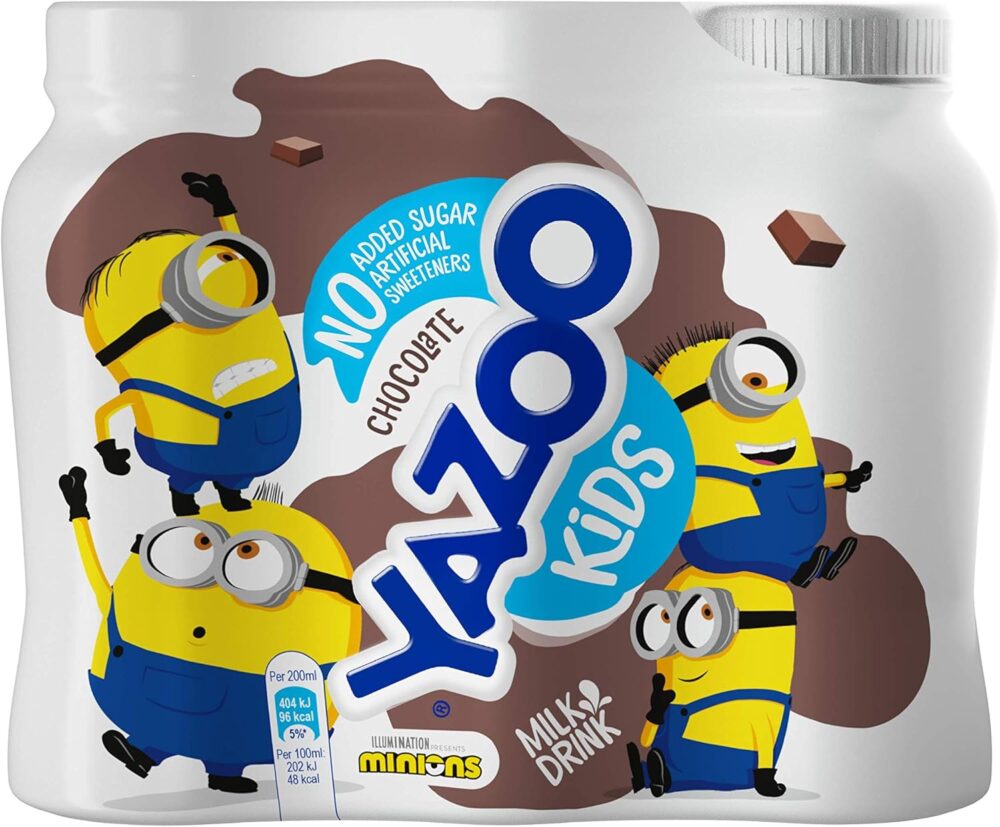 Yazoo Kids No Added Sugar Chocolate Milk Drink 200ml