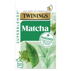 Twinings Superblends Super Green Matcha 20 Plant-Based Tea Bags 40g